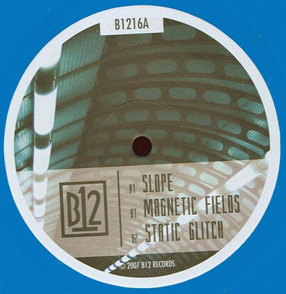 B12 – Slope (12", Blue, B12, 2007) Front Cover