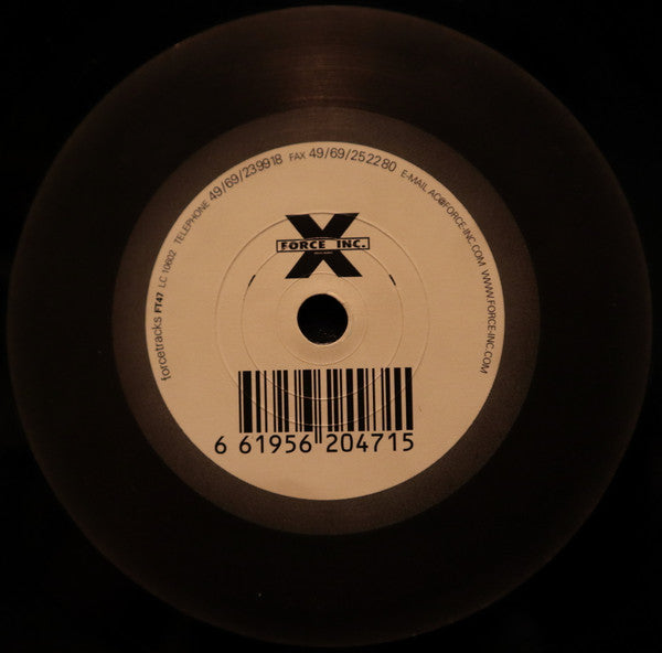 M.R.I. – Blue (12", Force Tracks, 2002) Back Cover