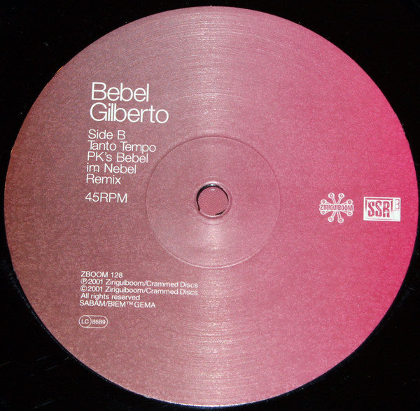 Bebel Gilberto – Tanto Tempo (Kruder Remixes) (12", Ziriguiboom, 2001) Image 3