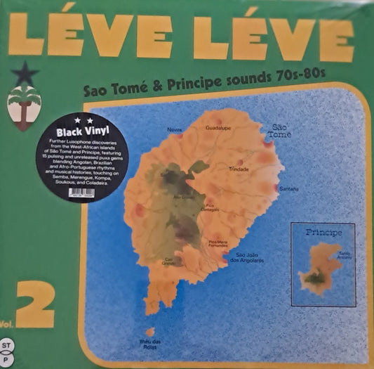Various – Lévé Léve Vol.2 ( Sao Tomé & Principe sounds 70s - 80s) (2xLP, Les Disques Bongo Joe, 2026) Front Cover