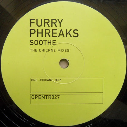 Furry Phreaks – Soothe (The Chicane Mixes) (12", Open, 1996) Image 3