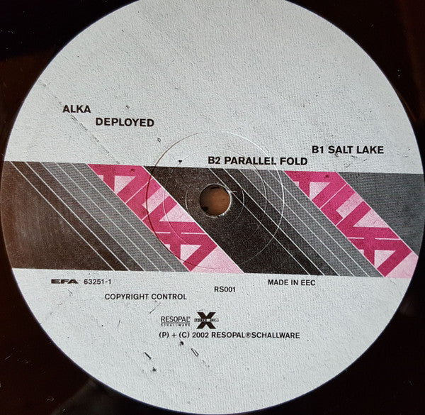 Alka – Deployed (2xLP, Resopal Schallware, 2002) Image 4