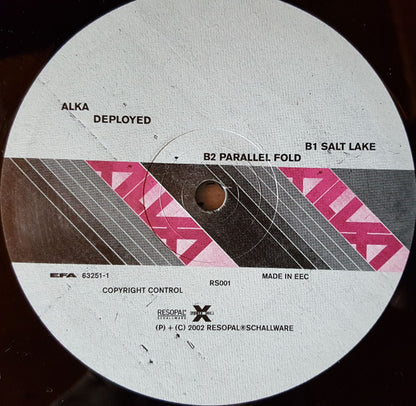 Alka – Deployed (2xLP, Resopal Schallware, 2002) Image 4