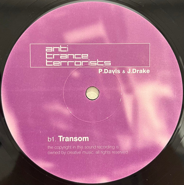 Anti Trance Terrorists – Mirror Image (12", Creative Music, 2000) Image 4