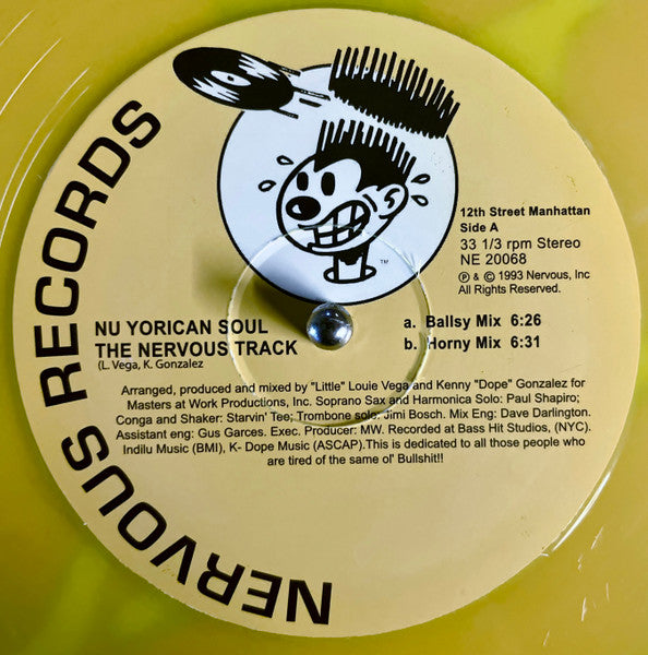 Nu Yorican Soul - The Nervous Track (12") (Yellow)