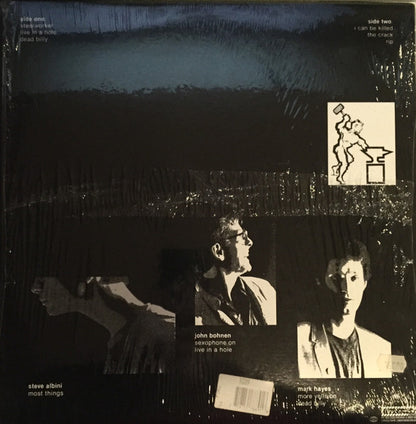 Big Black – Lungs (12", Rainbo Pressing, Touch And Go, 1992) Back Cover
