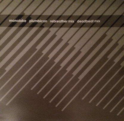 Monolake – Plumbicon Versions II (12", White Opaque, Monolake / Imbalance Computer Music, 2006) Front Cover
