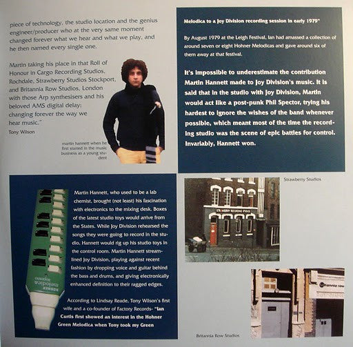 Joy Division – Martin Hannett's Personal Mixes (2xLP, Gatefold, 180g, Ozit-Morpheus Records, 2007) Image 5