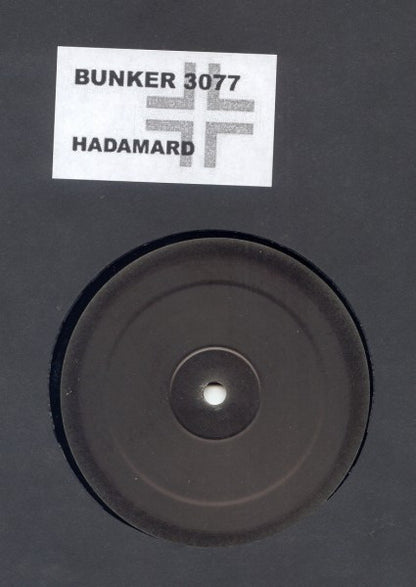Hadamard – The Moral Core (12", Bunker Records, 2007) Back Cover