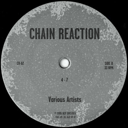 Various Artists – 1-7 (12", Chain Reaction, 1995) Back Cover