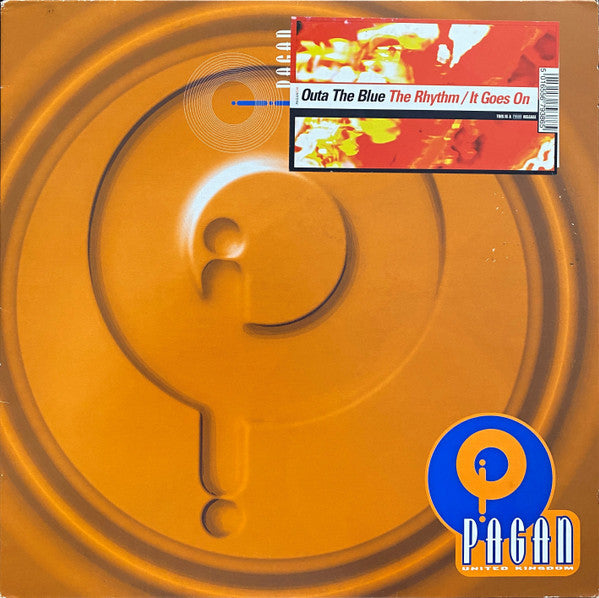 Outa The Blue – The Rhythm (12", Pagan, 2000) Front Cover