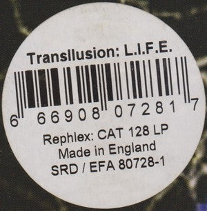 Transllusion – L.I.F.E. (LP, Rephlex, 2002) Image 4