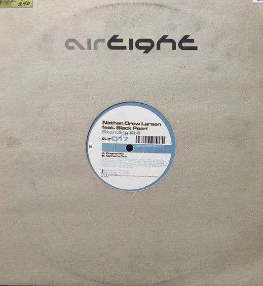 Nathan Drew Larsen Feat. Black Pearl – Standing Still (12", Airtight, 2001) Front Cover