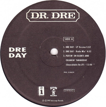 Dr. Dre – Dre Day (12", Interscope Records, 2004) Image 3