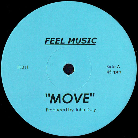 John Daly – Move / Oceans (12", Feel Music, 2007) Front Cover