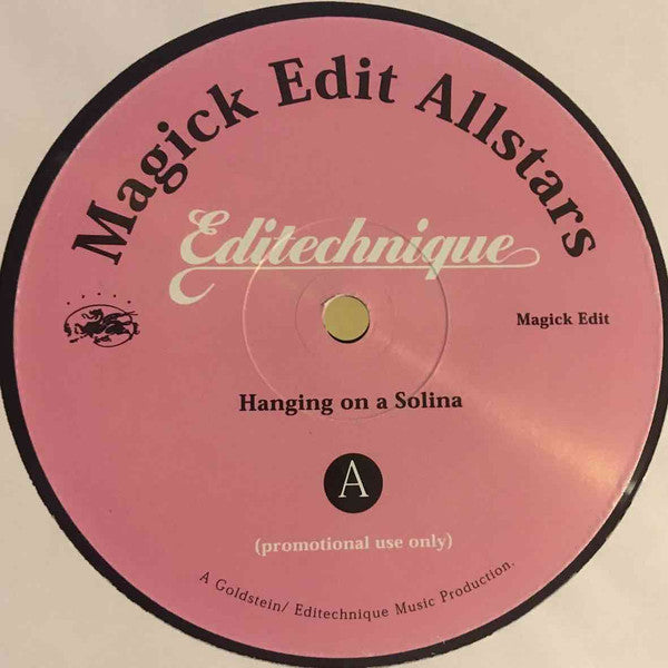 Editechnique – Hanging On A Solina (12", Magick Edit, 2008) Front Cover