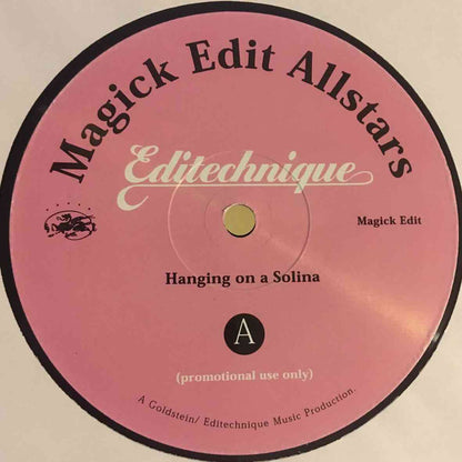 Editechnique – Hanging On A Solina (12", Magick Edit, 2008) Front Cover