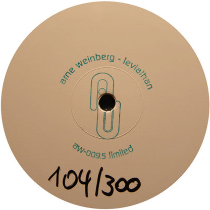 Arne Weinberg – Leviathan (12", AW-Recordings, 2007) Front Cover