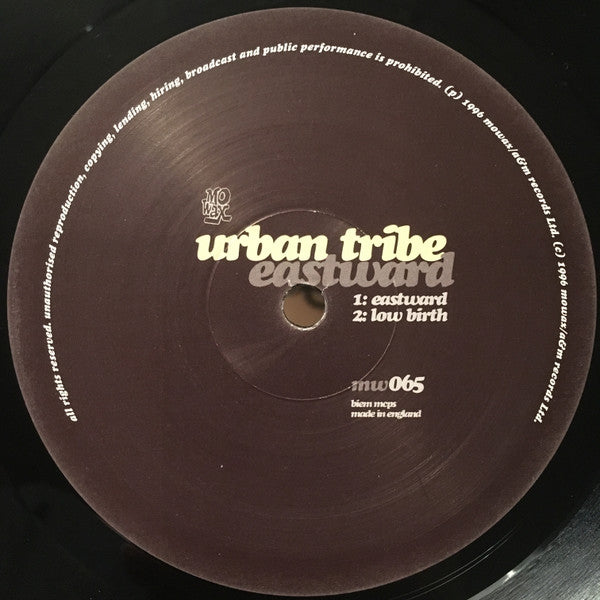 Urban Tribe – Eastward (12", Mo Wax, 1996) Image 3