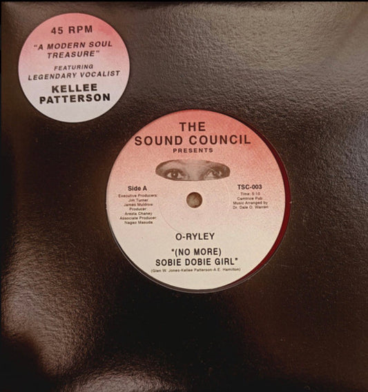 O-Ryley – (No More) Sobie Dobie Girl (7", The Sound Council, 2026) Front Cover