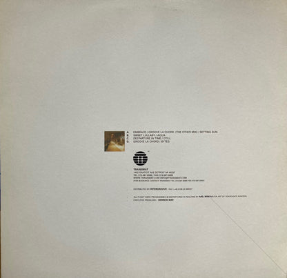 Aril Brikha – Deeparture In Time (2x12", Picture Sleeve, Transmat, 2001) Back Cover