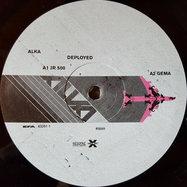 Alka – Deployed (2xLP, Resopal Schallware, 2002) Image 3