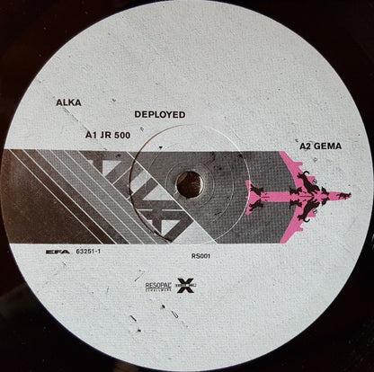 Alka – Deployed (2xLP, Resopal Schallware, 2002) Image 3