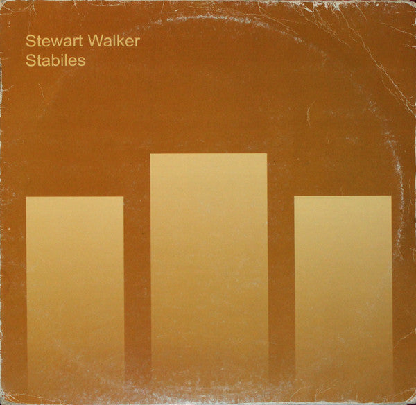 Stewart Walker – Stabiles (2x12", Force Inc. Music Works, 1999) Front Cover