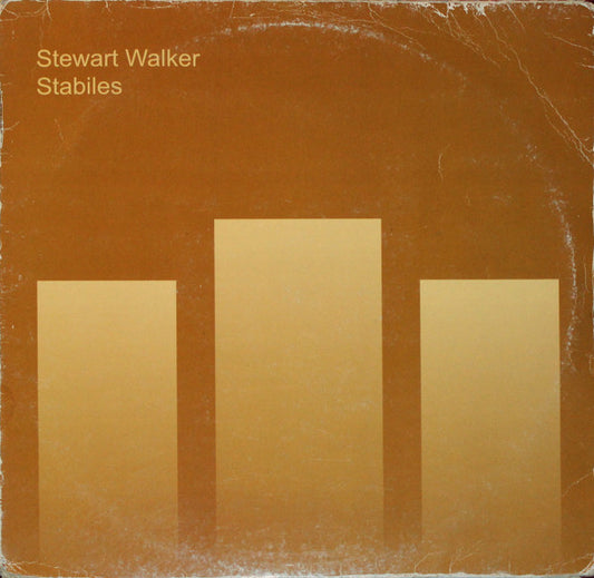 Stewart Walker – Stabiles (2x12", Force Inc. Music Works, 1999) Front Cover