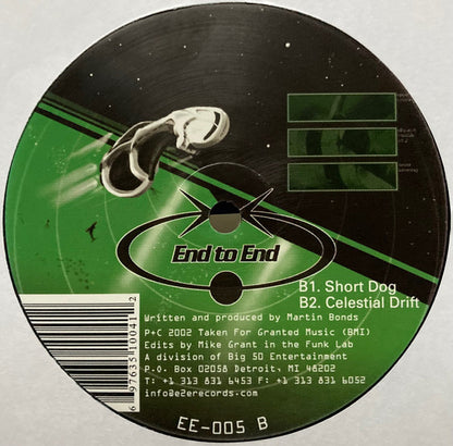 Marty Bonds – EVA - Extra Vehicular Activity (12", End to End, 2003) Back Cover