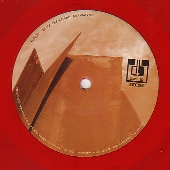 E.R.P. – Event Related Potential (12", Red, Down Low Music, 2007) Back Cover