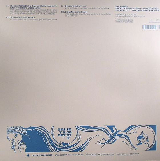 Various – Dessous' Best Kept Secrets 1 (12", Dessous Recordings, 2007) Back Cover