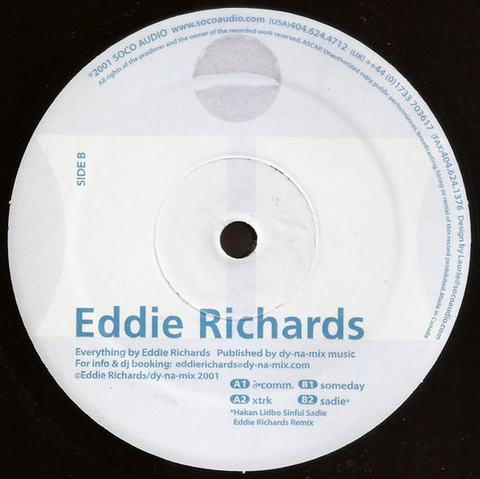 Eddie Richards – Untitled (12", SOCO Audio, 2001) Front Cover