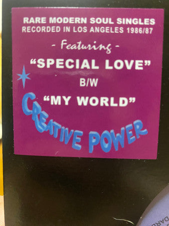 Creative Power – Special Love / My World (7", Cabré Records, 2026) Front Cover