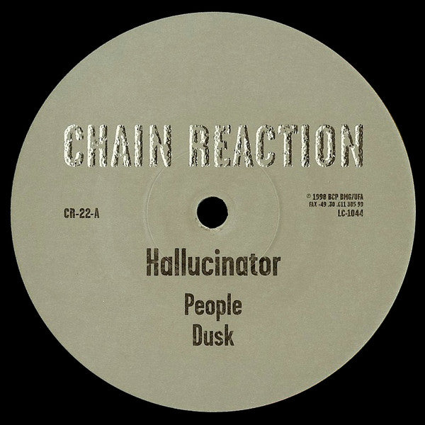 Hallucinator – People (12", Chain Reaction, 1998) Front Cover