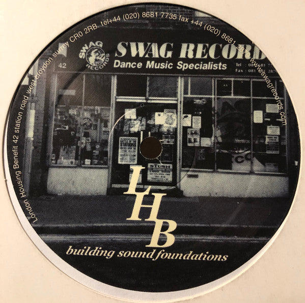 Richard Grey & Daniel Poli – Music Is Life (12", London Housing Benefit, 2001) Back Cover