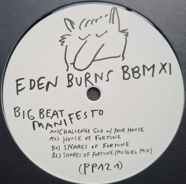Eden Burns – BBM XI Big Beat Manifesto (12", Public Possession, 2026) Front Cover