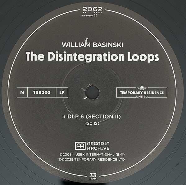 William Basinski – The Disintegration Loops (Arcadia Archive Edition) (8xLP, Temporary Residence Limited, 2026) Image 32