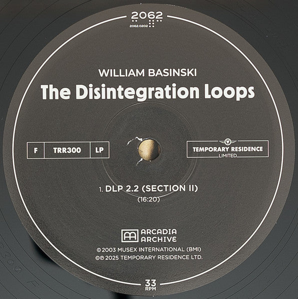 William Basinski – The Disintegration Loops (8xLP, Temporary Residence Limited, 2026) Image 20