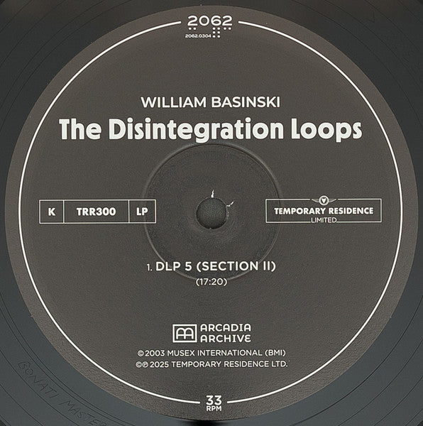 William Basinski – The Disintegration Loops (Arcadia Archive Edition) (8xLP, Temporary Residence Limited, 2026) Image 27