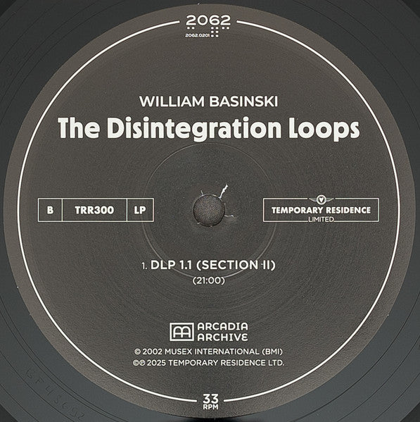 William Basinski – The Disintegration Loops (8xLP, Temporary Residence Limited, 2026) Image 14