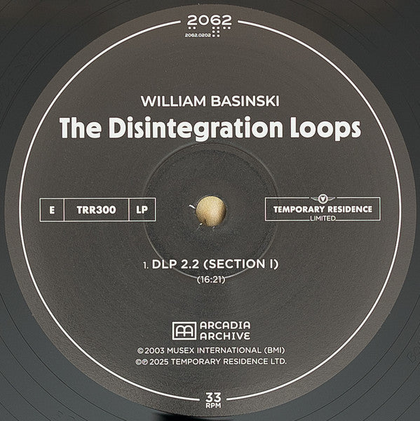 William Basinski – The Disintegration Loops (8xLP, Temporary Residence Limited, 2026) Image 19