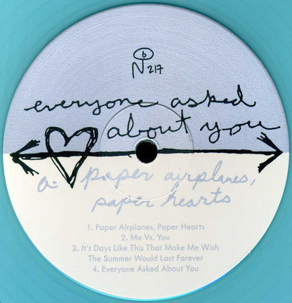 Everyone Asked About You - Paper Airplanes, Paper Hearts (2xLP) (Failed Memory Blue)