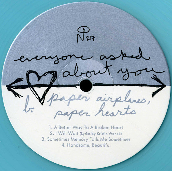 Everyone Asked About You - Paper Airplanes, Paper Hearts (2xLP) (Failed Memory Blue)