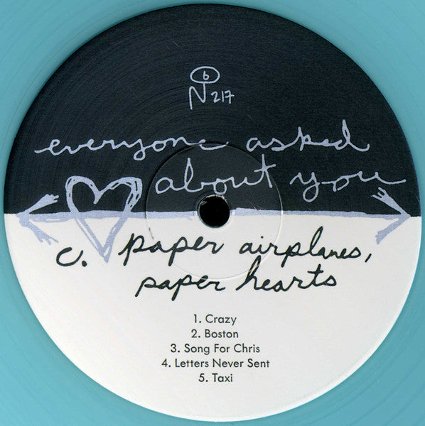 Everyone Asked About You - Paper Airplanes, Paper Hearts (2xLP) (Failed Memory Blue)