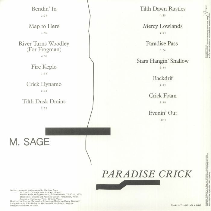 M. Sage - Paradise Crick (LP)