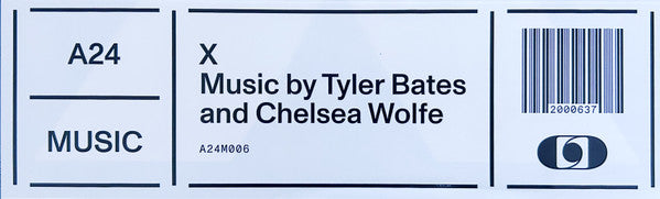 Tyler Bates Chelsea Wolfe – X (LP, A24 Music, 2022) Image 5