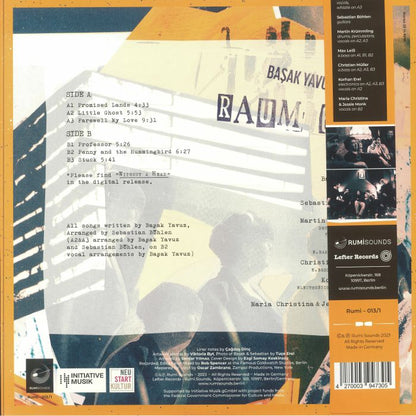 Başak Yavuz - RAUM 610 (LP)
