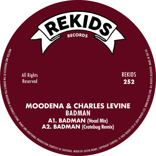 Moodena & Charles Levine - Badman (12")