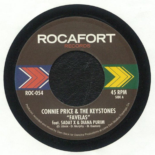 Connie Price & The Keystones - Favelas (7")